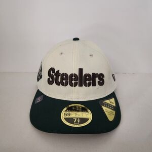 New Era PITTSBURGH STEELERS 7 5/8 Fitted Retro Crown Relaxed Heritage Fit Patch